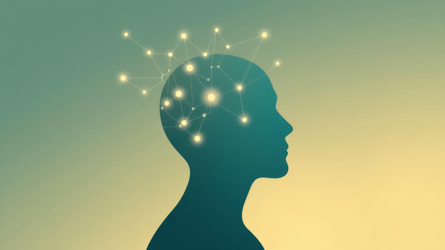 A visual representation of a human cognitive system connecting memories, emotions, beliefs, decisions and patterns.